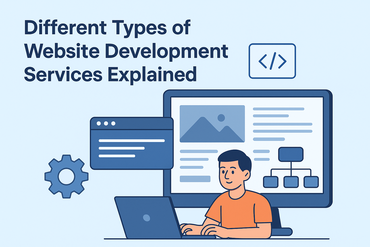 Website development services blog featured image